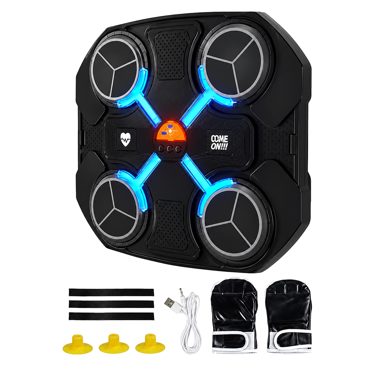 Maquina de boxeo con música (4pads)