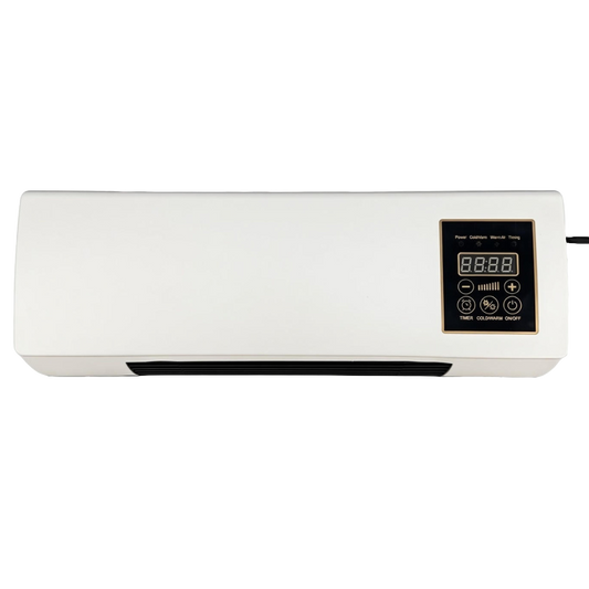 Calefactor y ventilador de pared 1800W