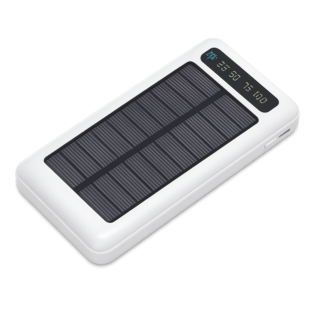 Batería externa solar