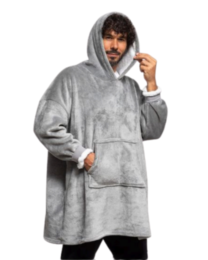 Sudadera Oversize Con Capucha
